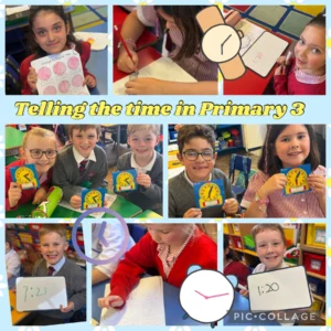 Primary 3 – Telling the Time