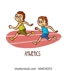 sport athletics vector illustration 260nw 434376373