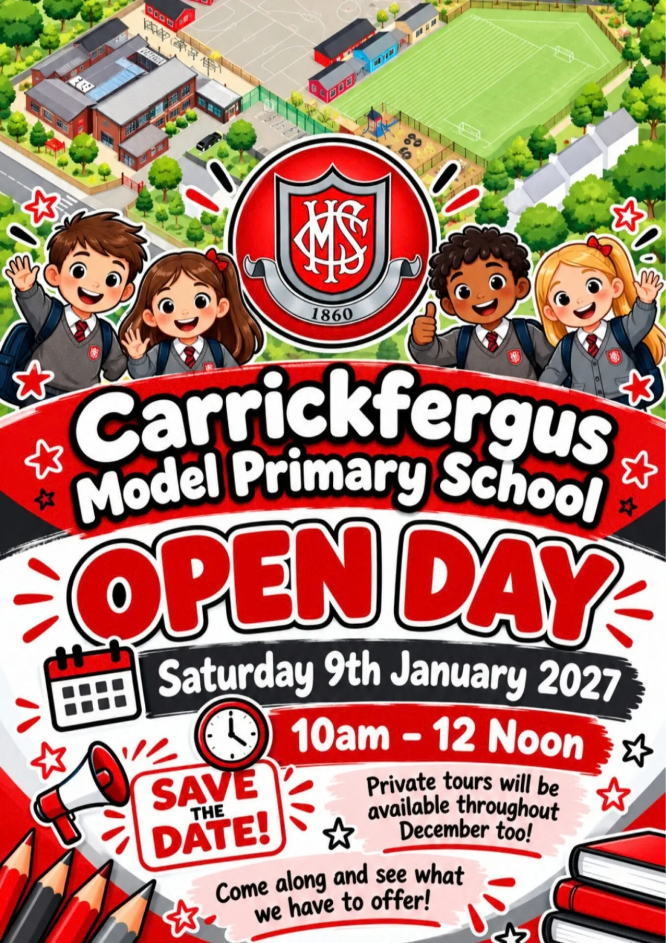 open day save the date